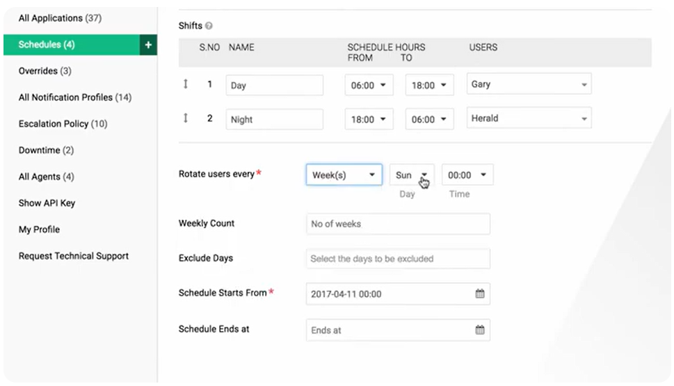 screenshot of ManageEngine AlarmsOne